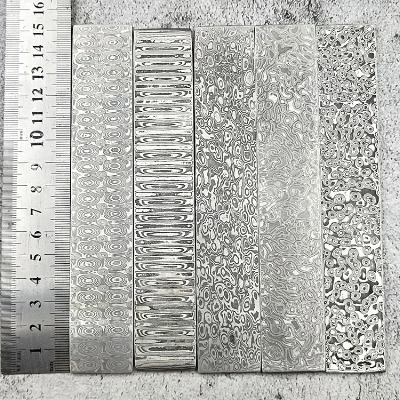 VG10 Damascus Steel Knife Billet 15cm – 57-59 HRC DIY Blank Knife Making Billet Qst