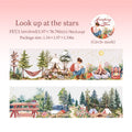 Nature Camping Scenic PET Tape – Scrapbooking & DIY Collage Decorative Craft Tape Qme 4