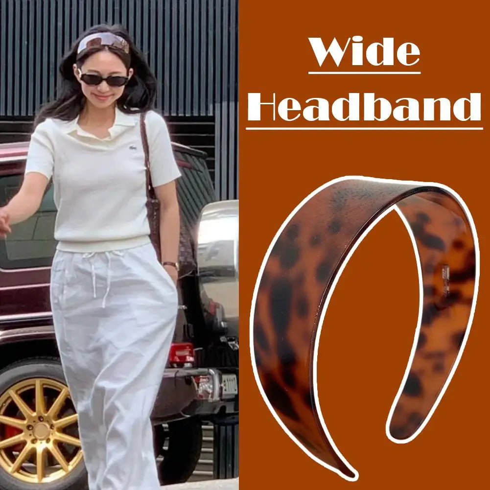 Vintage French Tortoiseshell Headband – No-Slip Women's Hair Band Tortoiseshell Headband Qme