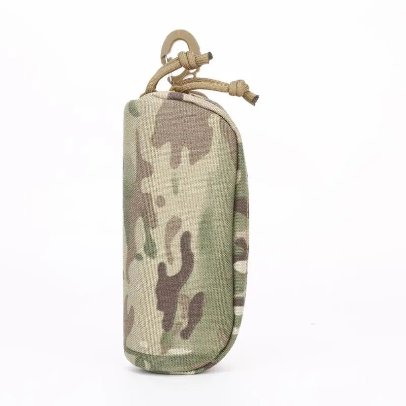 MOLLE Tactical Glasses Case – 1000D Nylon Shockproof Sunglasses Pouch Tactical Glasses Case Qst A4