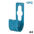 Heavy-Duty Outdoor Wall-Mounted Garden Hose Storage Rack Garden Hose Rack Qme A4