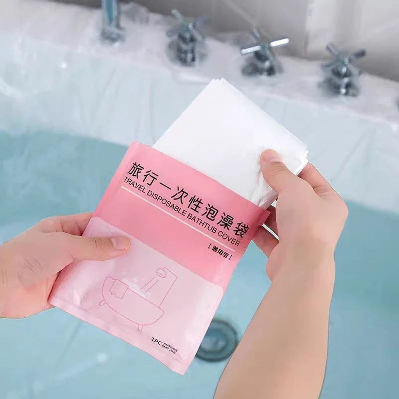 Disposable Bathtub Cover Liner Protective Film 120×260cm Disposable Bathtub Liner Qme