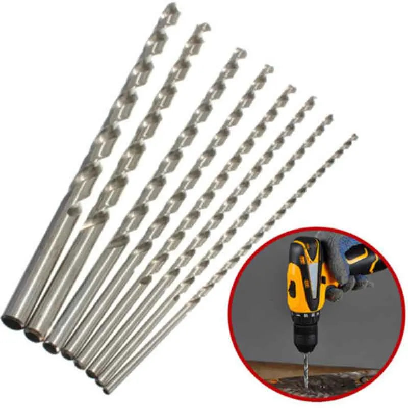 Extra Long HSS Straight Shank Drill Bit 2mm × 160mm | Qme HSS Drill Bit Qme