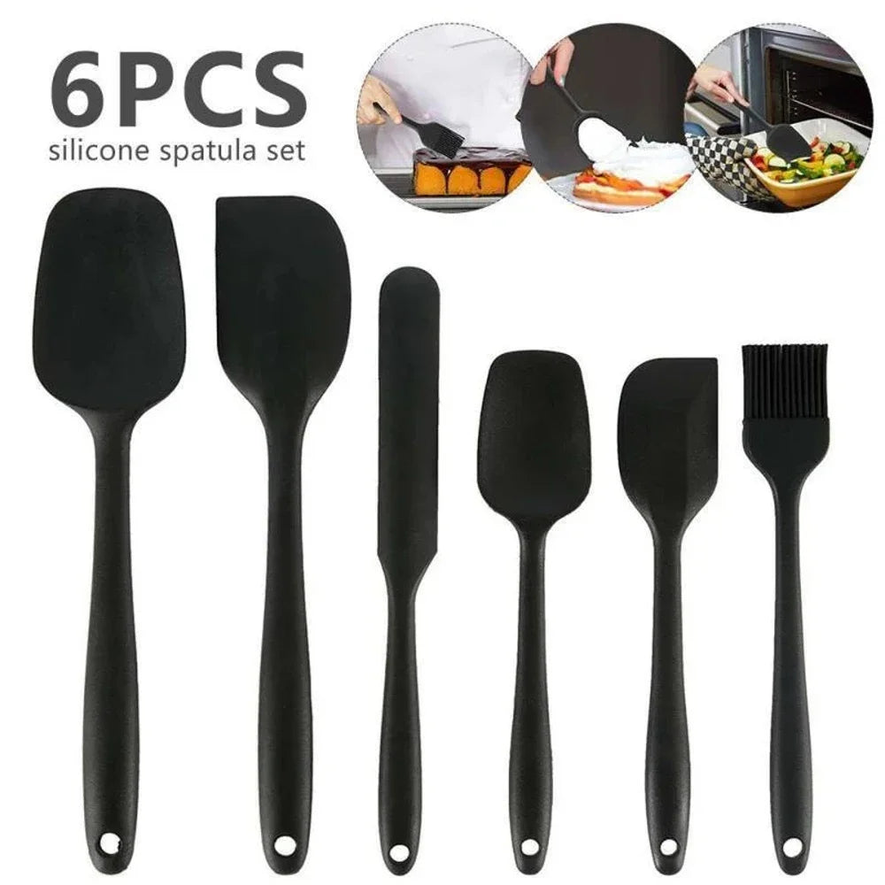Silicone Spatula Set – Food Grade, Non-Stick & Heat Resistant Silicone Spatula Set Qme