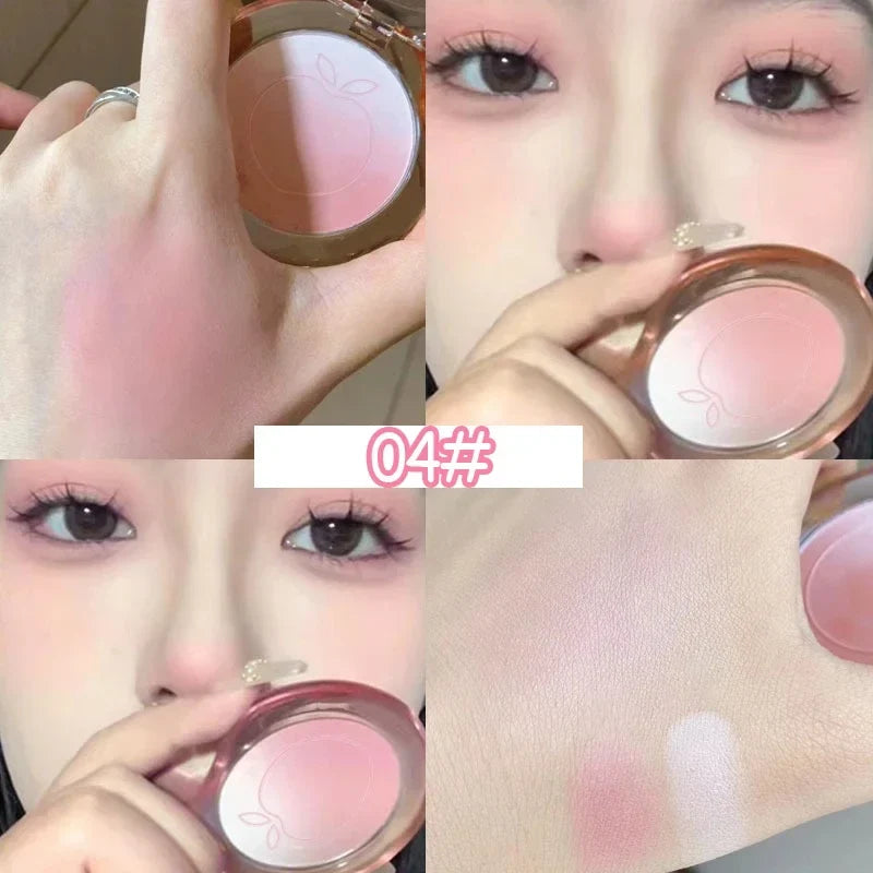 Matte Cheek Blush & Tint – Peach, Pink & Purple | 9 Shades Cheek Blush Qme B-04