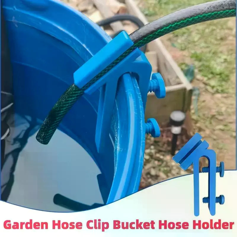 Adjustable Plastic Water Pipe Clamp – Curved Hose Holder Clip Pipe Clamp Qme