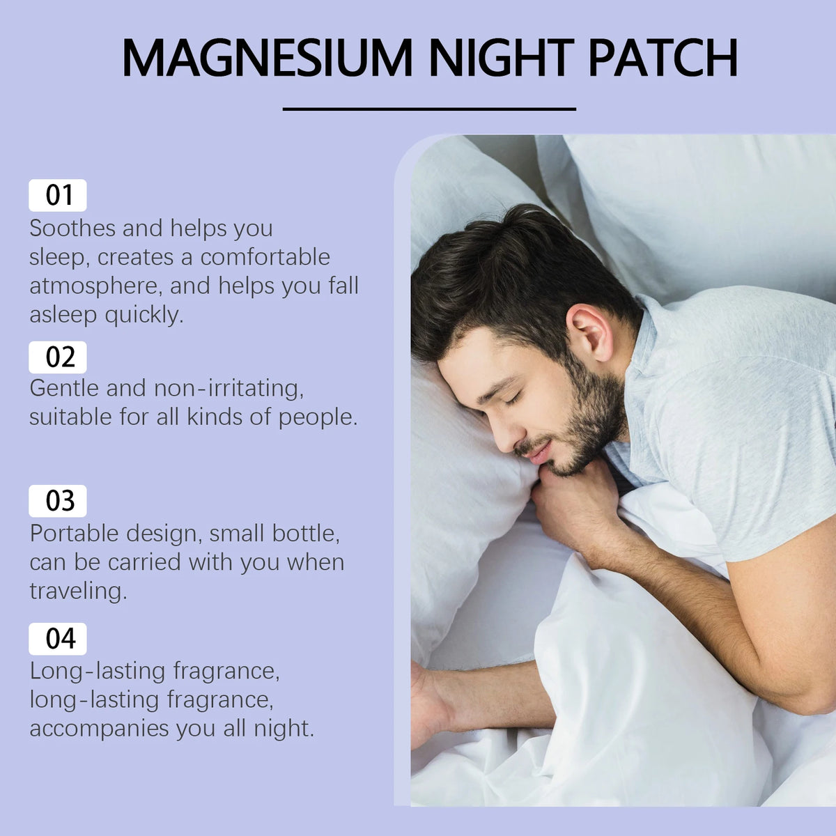 Woodsleep Natural Sleep Patches – Calming Aromatherapy, 32pc Aromatherapy Sleep Patch Qst
