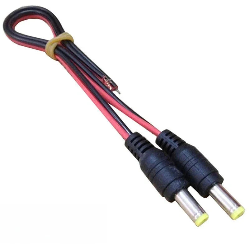 12V DC Power Pigtail Cable Male Female Jack for CCTV Cameras DC Power Pigtail Cable Qme 50pcs 50 Male