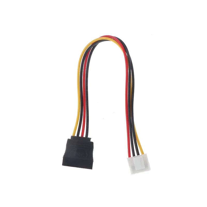 4-Pin to SATA Power Cable for CCTV IP Camera & DVR HDD SATA Power Cable Qme
