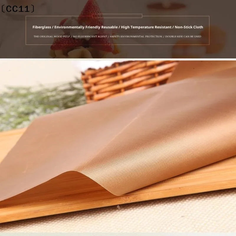 Reusable Non-Stick Baking Sheet Liner | Teflon Oven Mat Reusable Baking Mat Qme