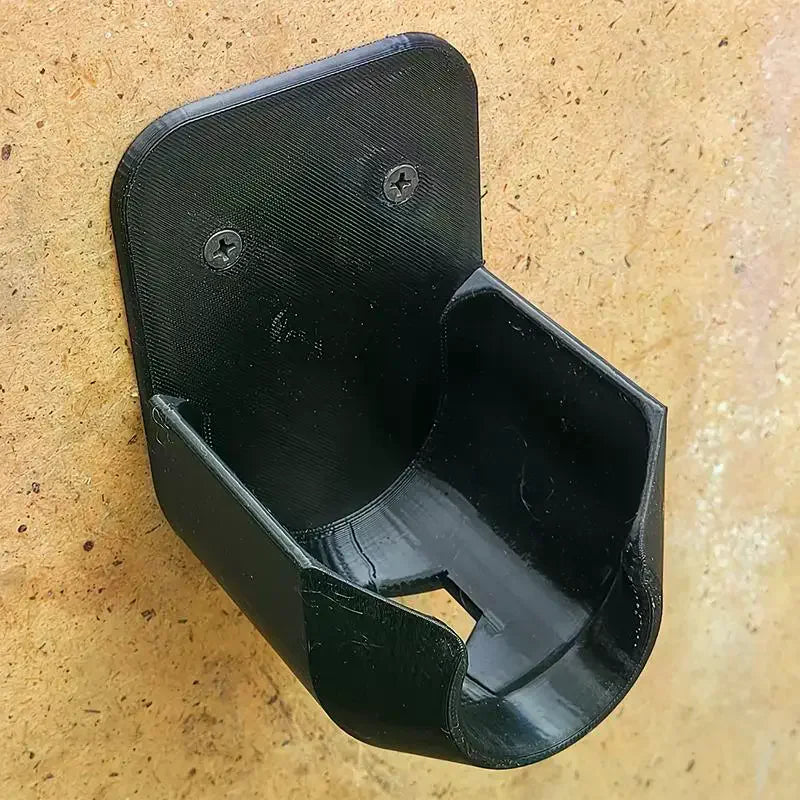 Wall Mount Garden Hose Nozzle Holder Bracket with Screws Hose Nozzle Bracket Qme