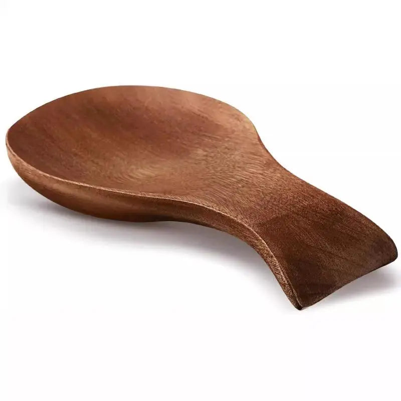 Wooden Spoon Rest & Utensil Holder for Kitchen Utensil Holder Qst Brown