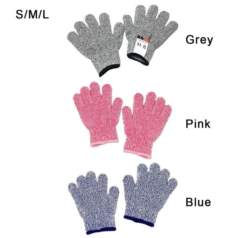 Kids HPPE Level 5 Cut Resistant Gloves – Boys & Girls Kids Safety Gloves Qme