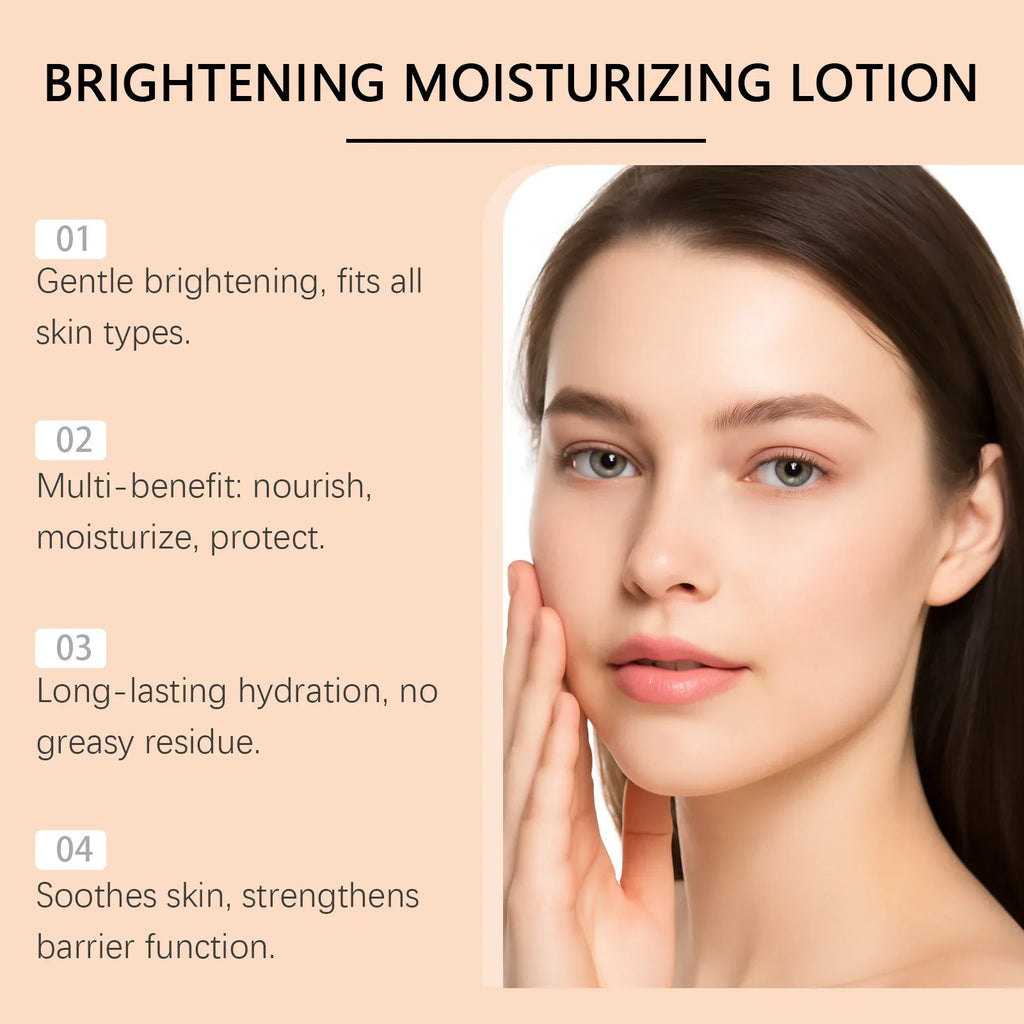 Brightening Vitamin E Moisturizing Lotion – Glow-Boosting Cream Brightening Face Lotion Qme