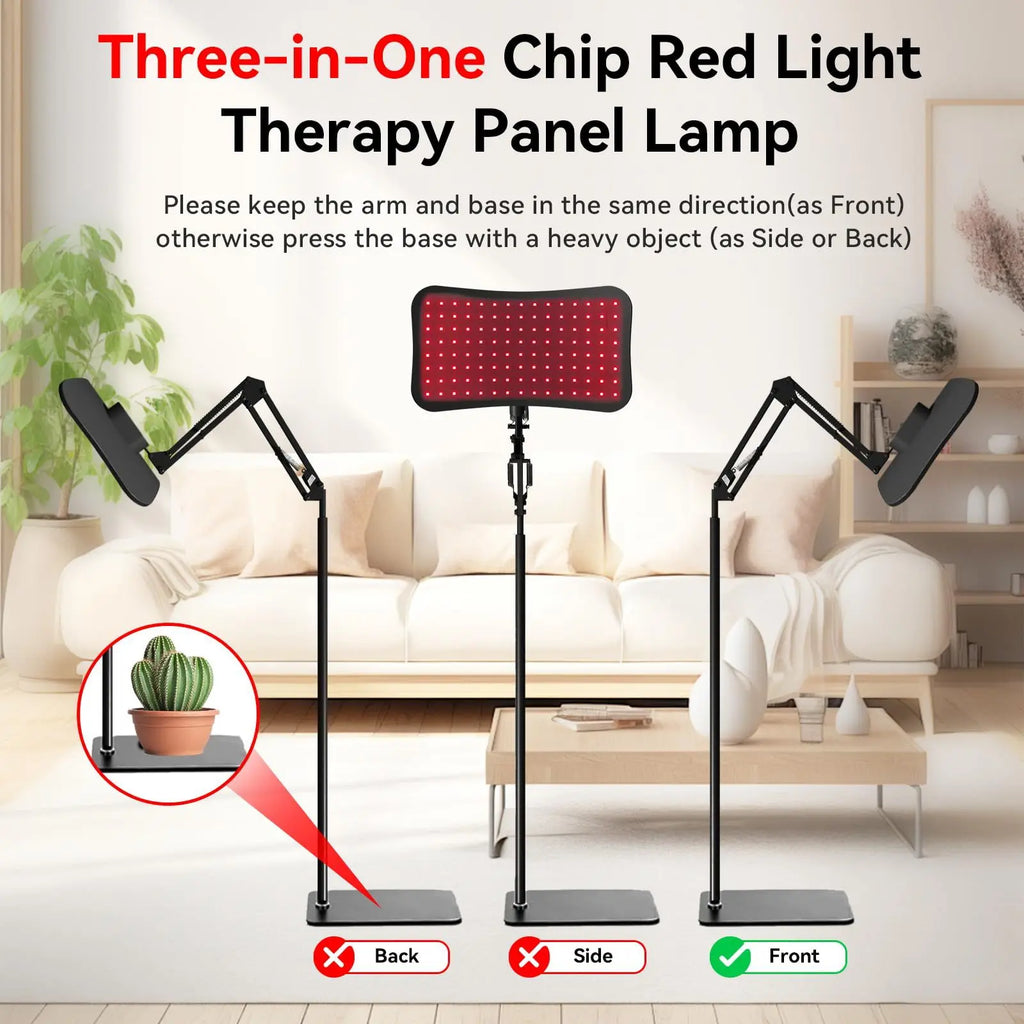 Red Light Therapy Panel 660nm 850nm Adjustable Stand LED Red Light Therapy Panel Qst