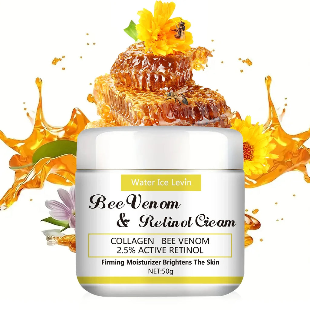 Bee Venom Retinol Cream – Natural Honey Moisturizing Lotion Moisturizing Face Cream Qme