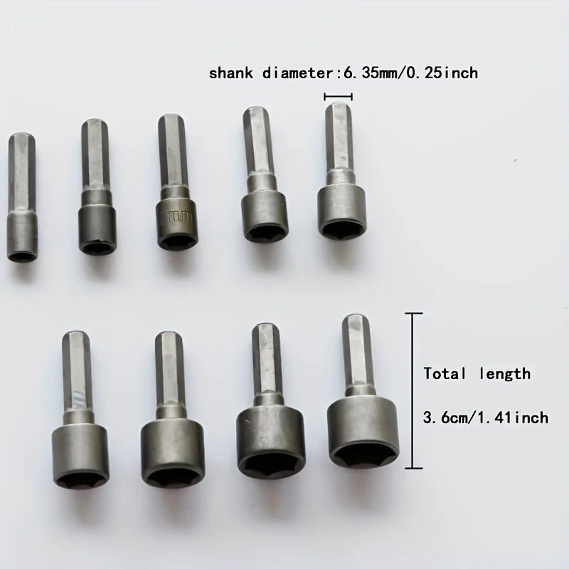 Socket Hex Wrench Screwdriver Extension Rod | Qme Tools Screwdriver Extension Qme