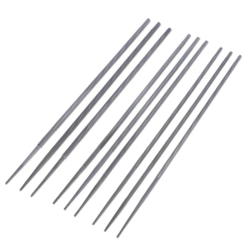 Round Chainsaw Chain Files Set – 4mm 4.8mm 5.5mm, 3 Pcs Chainsaw Sharpening File Qme