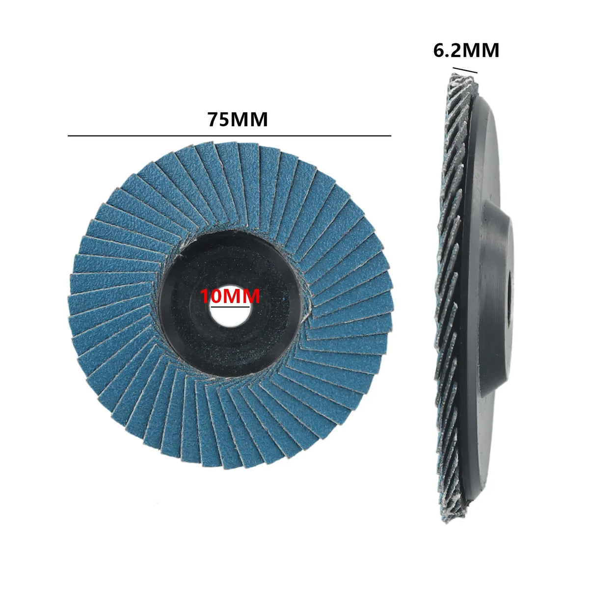 Mini Angle Grinder Sanding & Polishing Disc – Zirconium Corundum Grinding Disc Qme