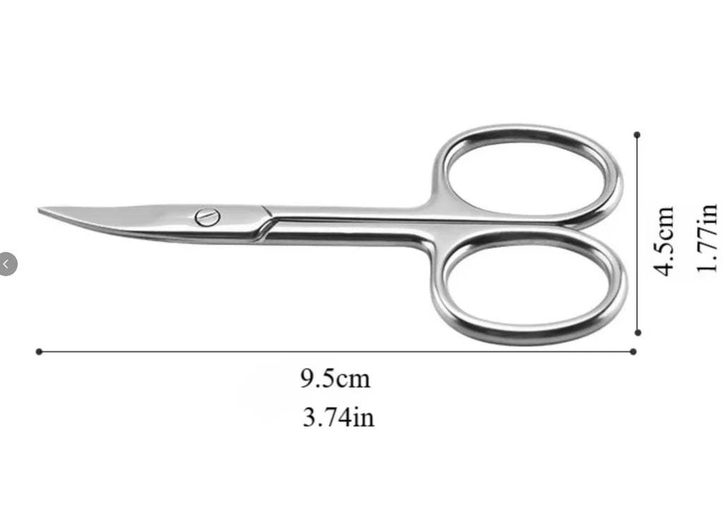 Professional Stainless Steel Cuticle & Manicure Scissors Cuticle Scissors Qme