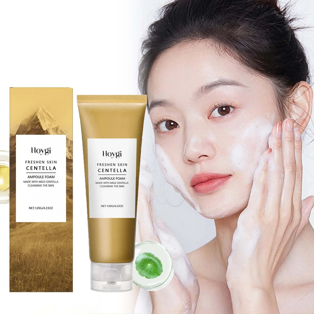 Centella Facial Cleanser – Deep Cleansing Foam & Oil Control Facial Foam Cleanser Qme