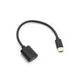 USB-C to USB-A OTG Adapter Cable for Xiaomi & Huawei USB OTG Adapter Qme WHITE type-c injection OTG