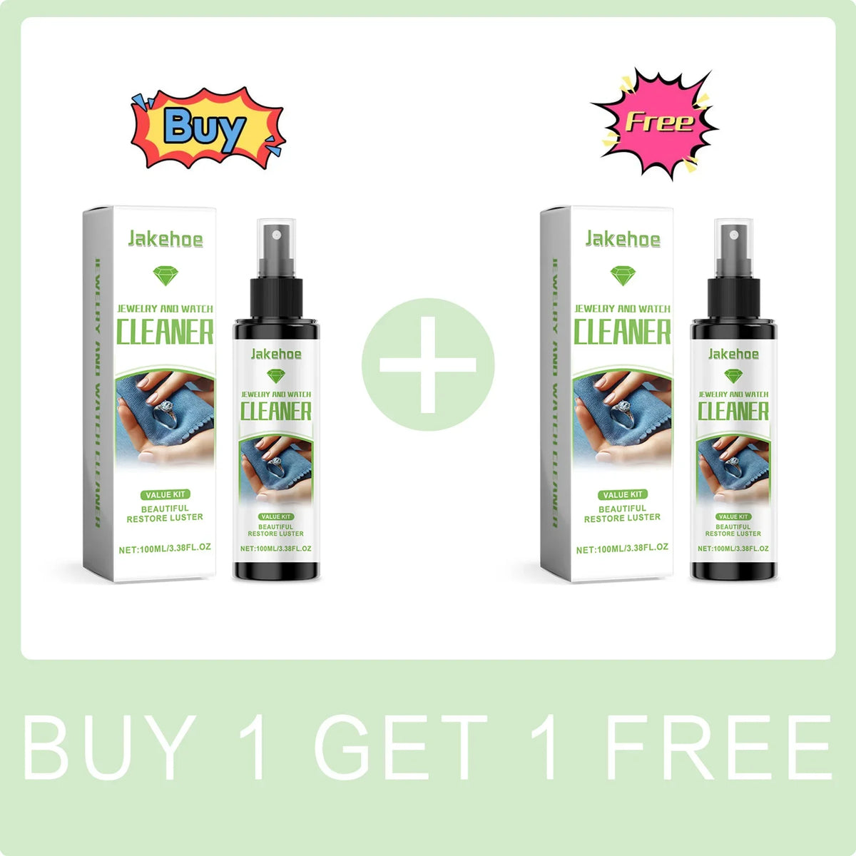 Jewelry Cleaning Spray – Gold, Watch & Gemstone Cleaner Jewelry Cleaning Spray Qme Buy 1 Get 1 Free