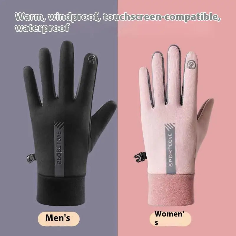 Touchscreen Waterproof Thermal Winter Gloves for Men & Women Winter Touchscreen Gloves Qme