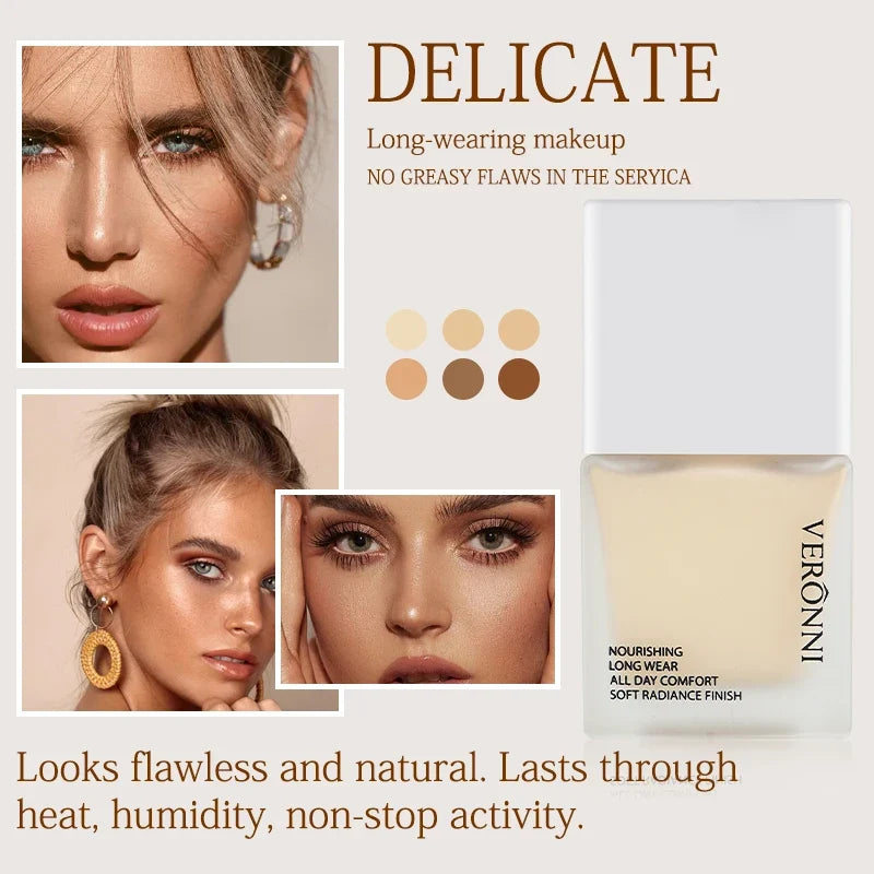 Qme 6-Color Matte Concealer – Full Coverage, Long-Lasting Matte Concealer Qme