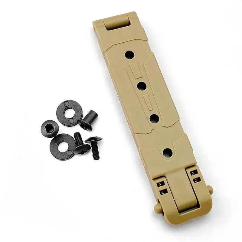 MOLLE-LOK Kydex Scabbard Clip – Waist & Back Carry Scabbard Carry Clip Qst BN