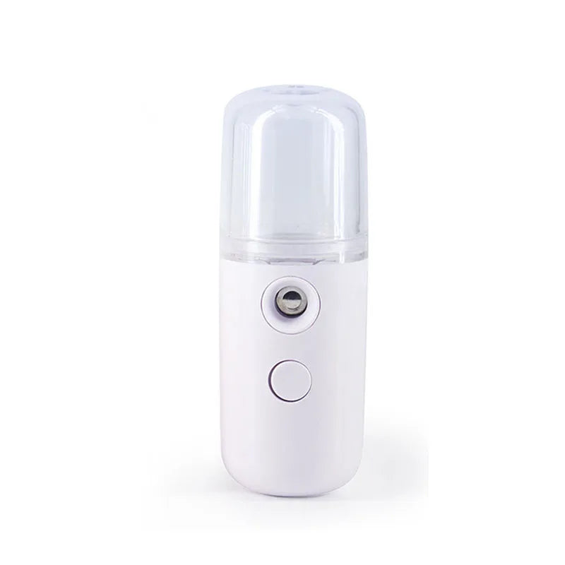 USB Rechargeable Facial Mist Sprayer | Skin Hydration Tool Facial Mist Sprayer Qme White China Mainland