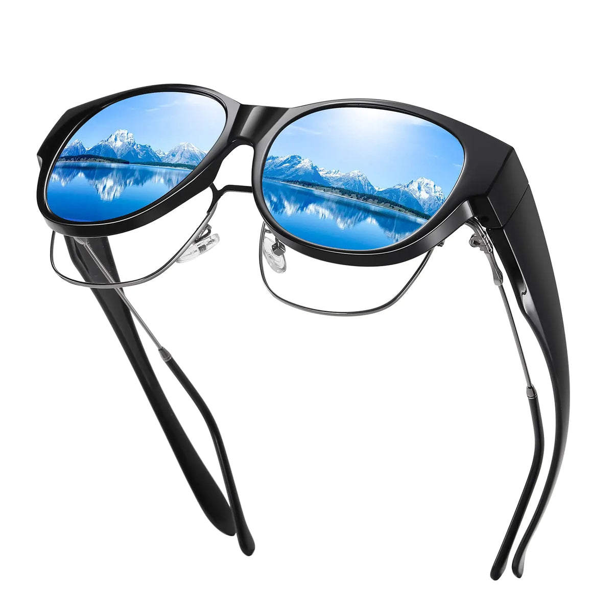 VOPHA Retro Fit-Over Sunglasses UV400 Polarized – Men & Women Fit-Over Sunglasses Qst