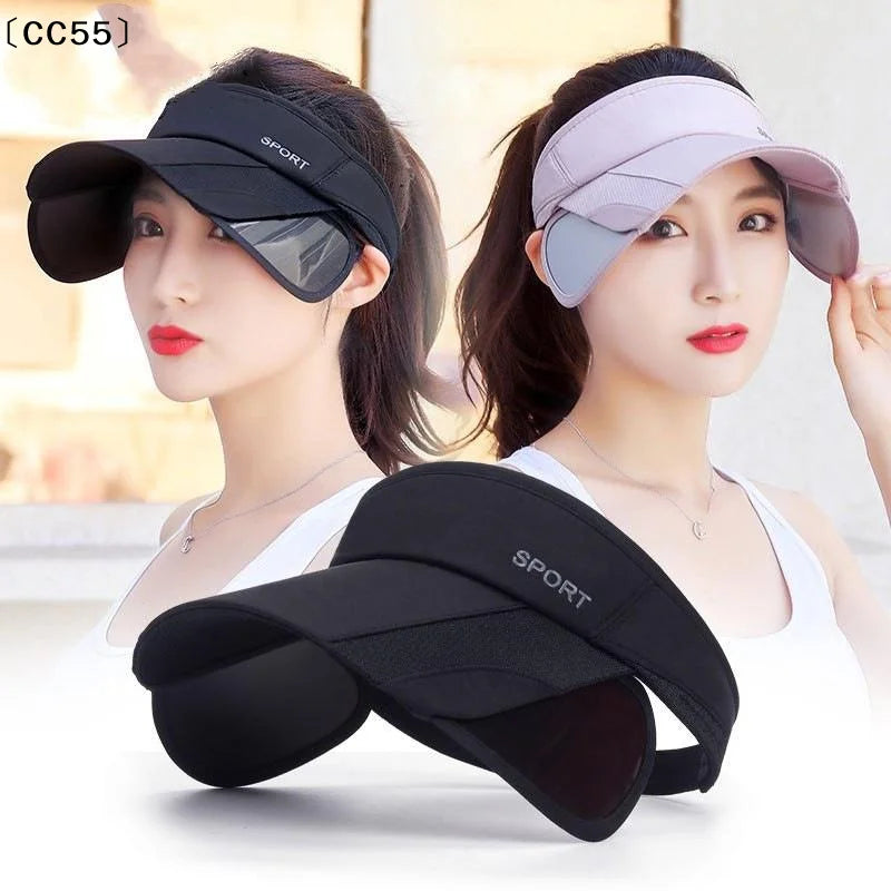 Retractable Brim Sun Hat – Foldable UV Outdoor Sports Cap Sun Hat Qst