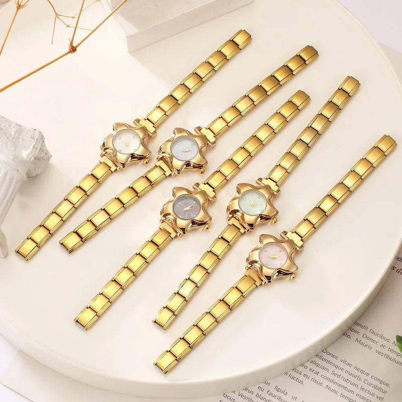 Ocean Seashell Starfish Stainless Steel Bracelet | 40 Colors Fashion Bracelet Qme