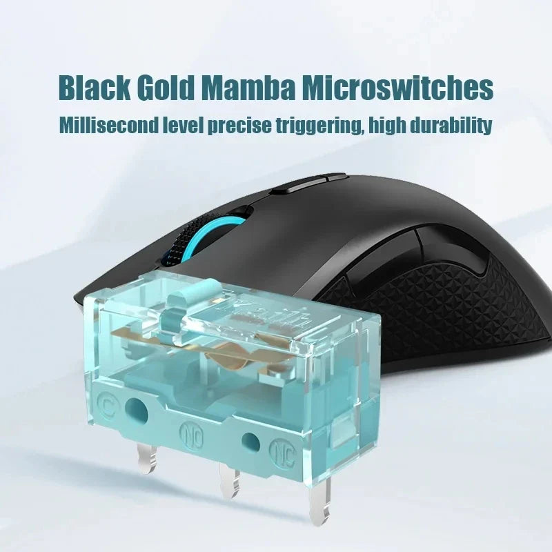 Kailh GM8 Pro Mouse Micro Switches | 24K Gold, 90M Clicks Mouse Micro Switch Qme 500pcs