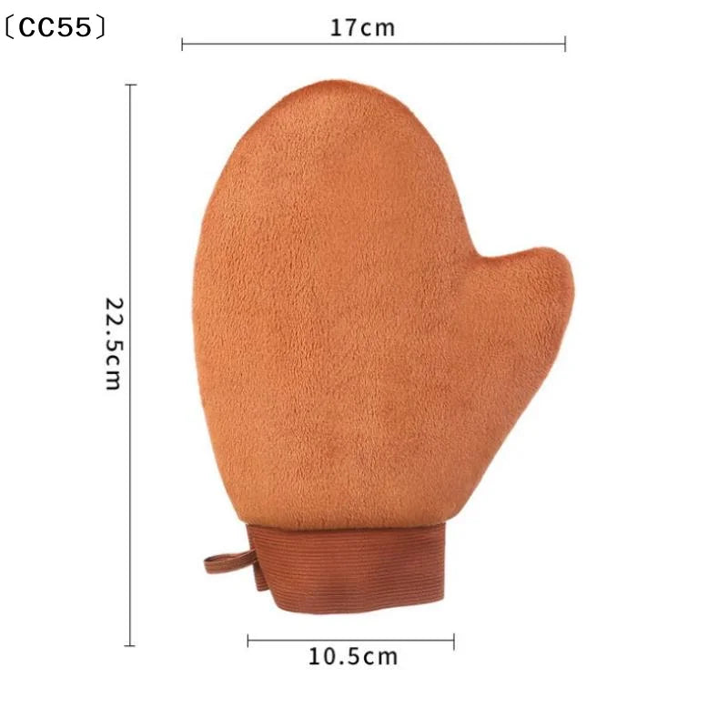 Self Tanning Mitt – Double-Sided Velvet Applicator Glove Self Tanning Mitt Qst
