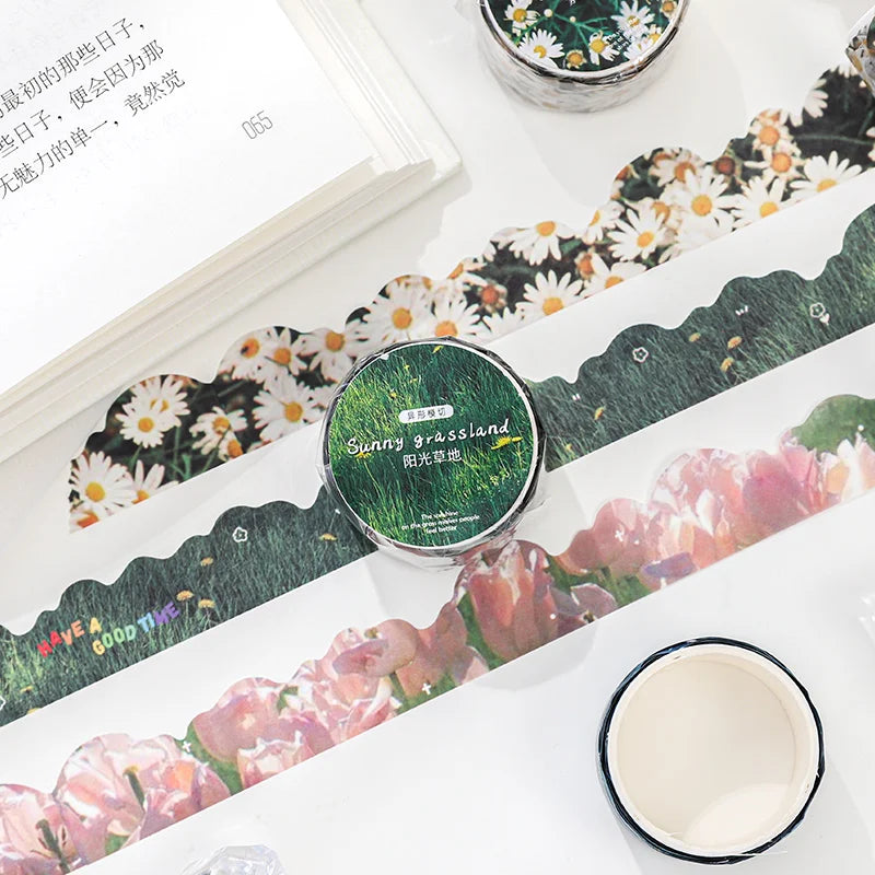 Decorative Washi Tape – Floral, Cloud & Starry Sky Designs Decorative Washi Tape Qme