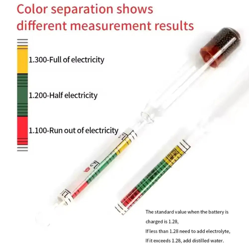 Battery Hydrometer Electric Density Meter – Lead Acid Tester Battery Hydrometer Qme
