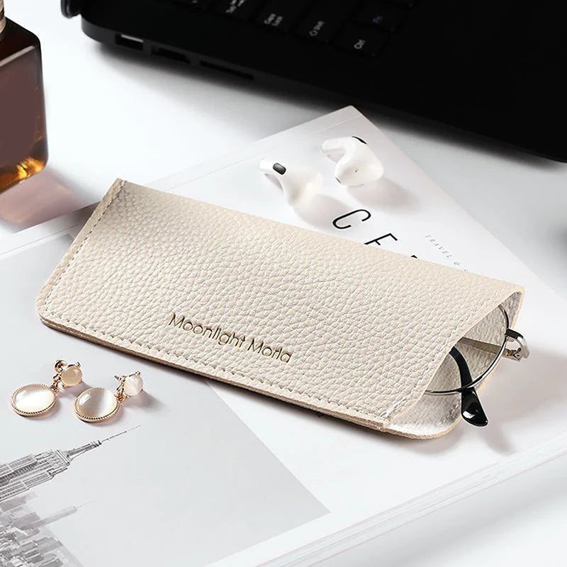 Portable PU Leather Glasses Case – Unisex Eyewear Protector Eyeglasses Case Qst A5