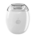 Electric Nail Clipper USB Rechargeable Grinder & Polisher Electric Nail Grinder Qme WHITE