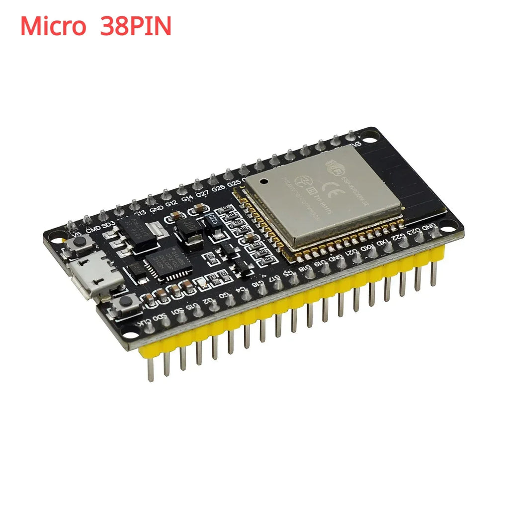 ESP32 WiFi Bluetooth Dual Core Dev Board – ESP-WROOM-32 Microcontroller Dev Board Qme China Mainland 38PIN FT232 MICRO