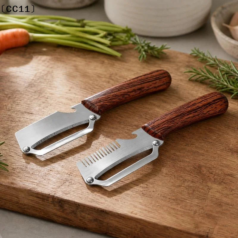 Multifunctional Vegetable Peeler & Bottle Opener | Stainless Steel Vegetable Peeler Qme