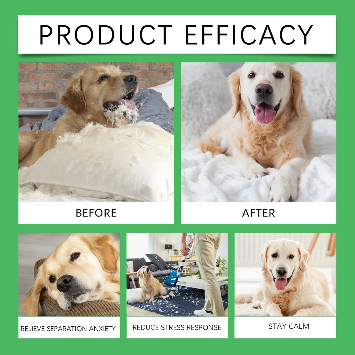 Dog Calming Diffuser Set – Pet Stress Support Home Kit Pet Calming Diffuser Qst