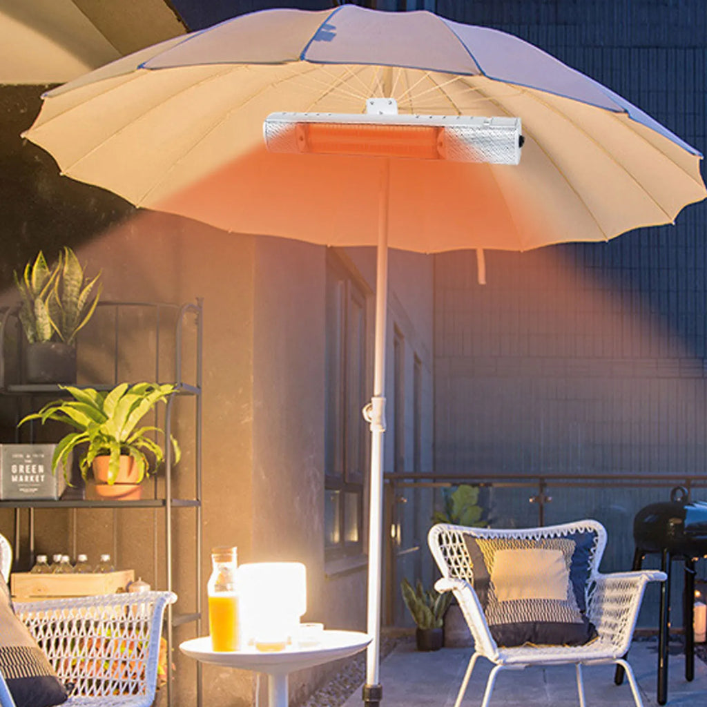 1500W Infrared Wall-Mounted Outdoor Patio Heater | Waterproof Infrared Patio Heater Qst