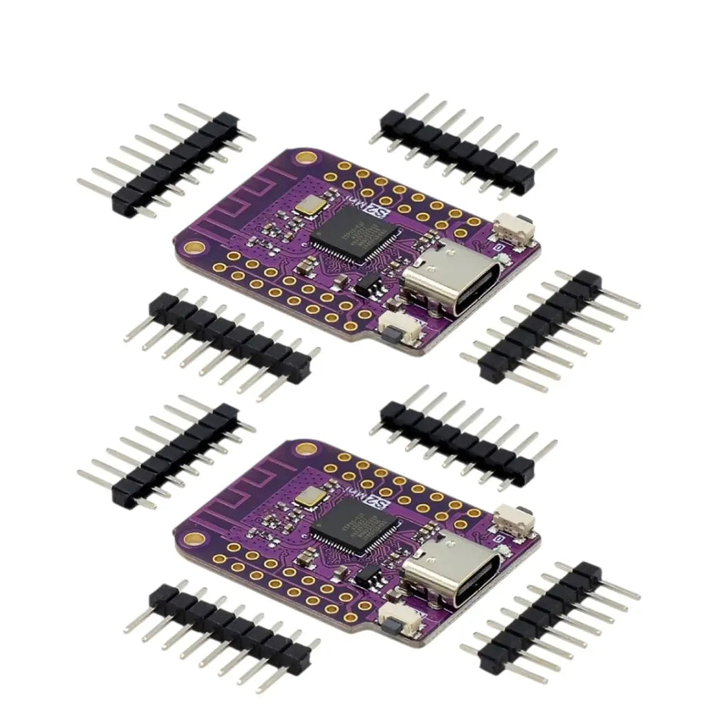 ESP32-S2 Mini WiFi IoT Board | 4MB Flash Type-C Arduino IoT Development Board Qme 2PCS With PSRAM