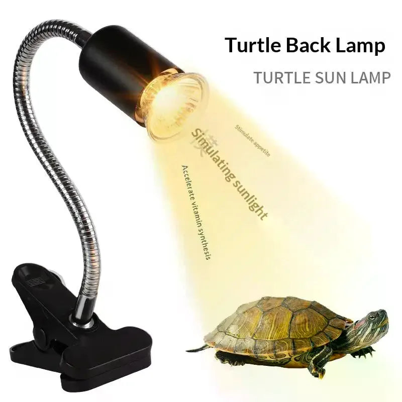 UVA UVB Reptile Basking Spot Lamp 50W 75W – Simulated Sunlight Reptile Basking Lamp Qme