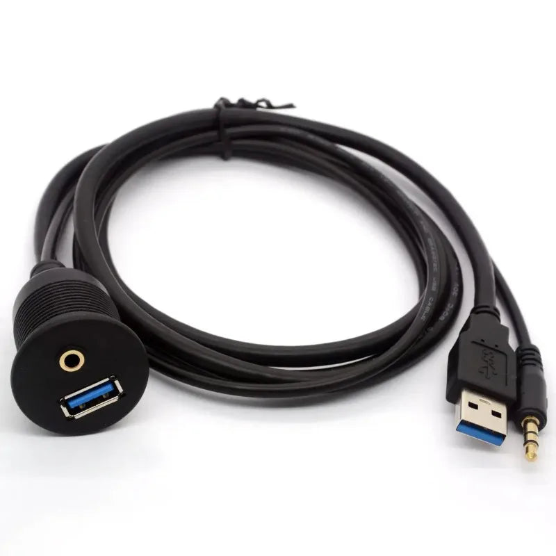 USB 3.0 Micro-B Screw Lock Cable for Industrial Cameras USB Data Cable Qme