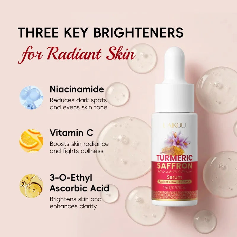 Turmeric Brightening Essence – Dark Spot & Pigmentation Serum Brightening Face Serum Qme