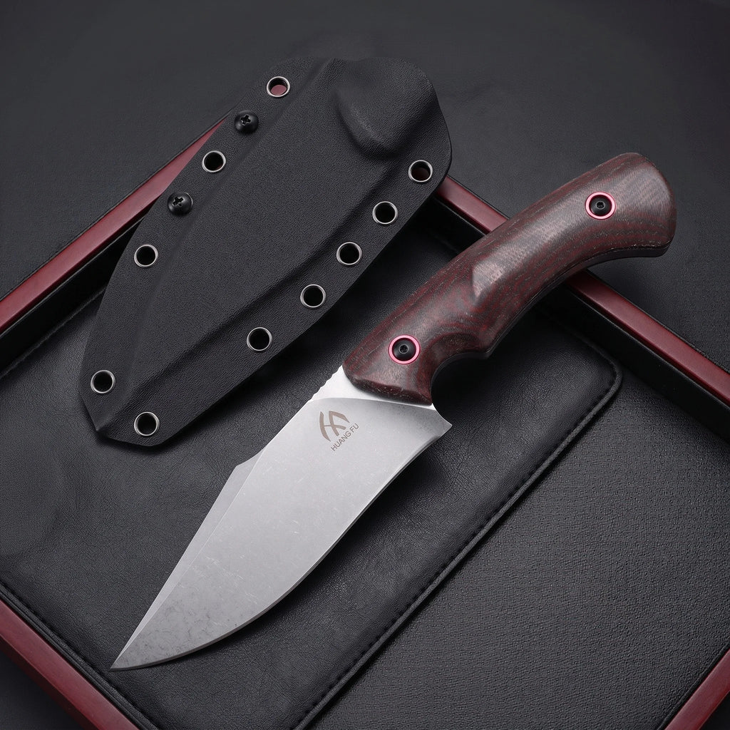 HUANGFU Outdoor Camping Knife – Steel Multi-Tool Hiking Blade Outdoor Camping Knife Qst J046
