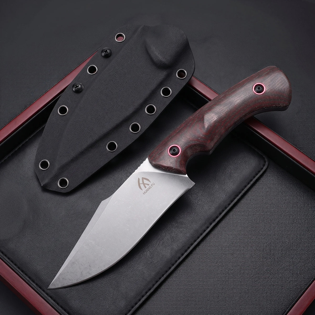 HUANGFU Outdoor Camping Knife – Steel Multi-Tool Hiking Blade Outdoor Camping Knife Qst J046